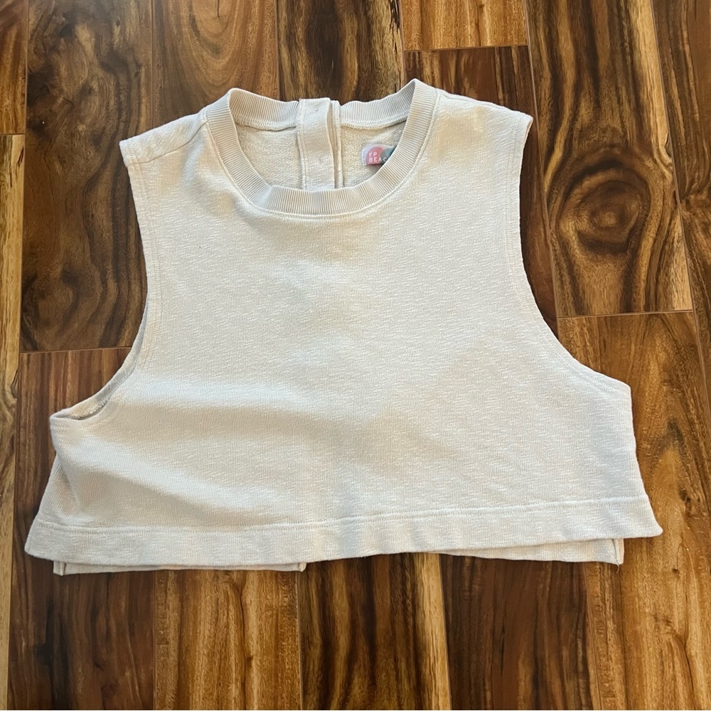Free People beach boxy sweater tank